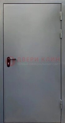 Серая противопожарная дверь ДПП-20 в Екатеринбурге