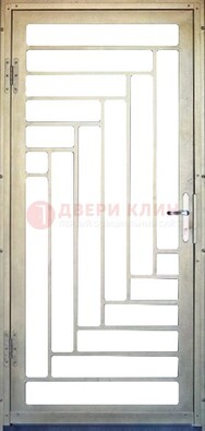 Железная решетчатая дверь с узором ДР-41 в Екатеринбурге