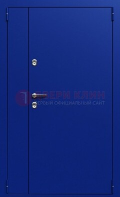 Синяя тамбурная дверь ДТМ-23 в Екатеринбурге